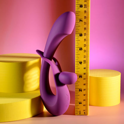 Playboy Pleasure CHA CHA SLIDE - Purple 20 cm Rabbit Vibrator