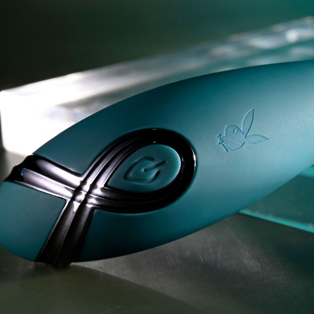 Playboy Pleasure PINPOINT PERFECTION - Green 19.3 cm Poseable Vibrator