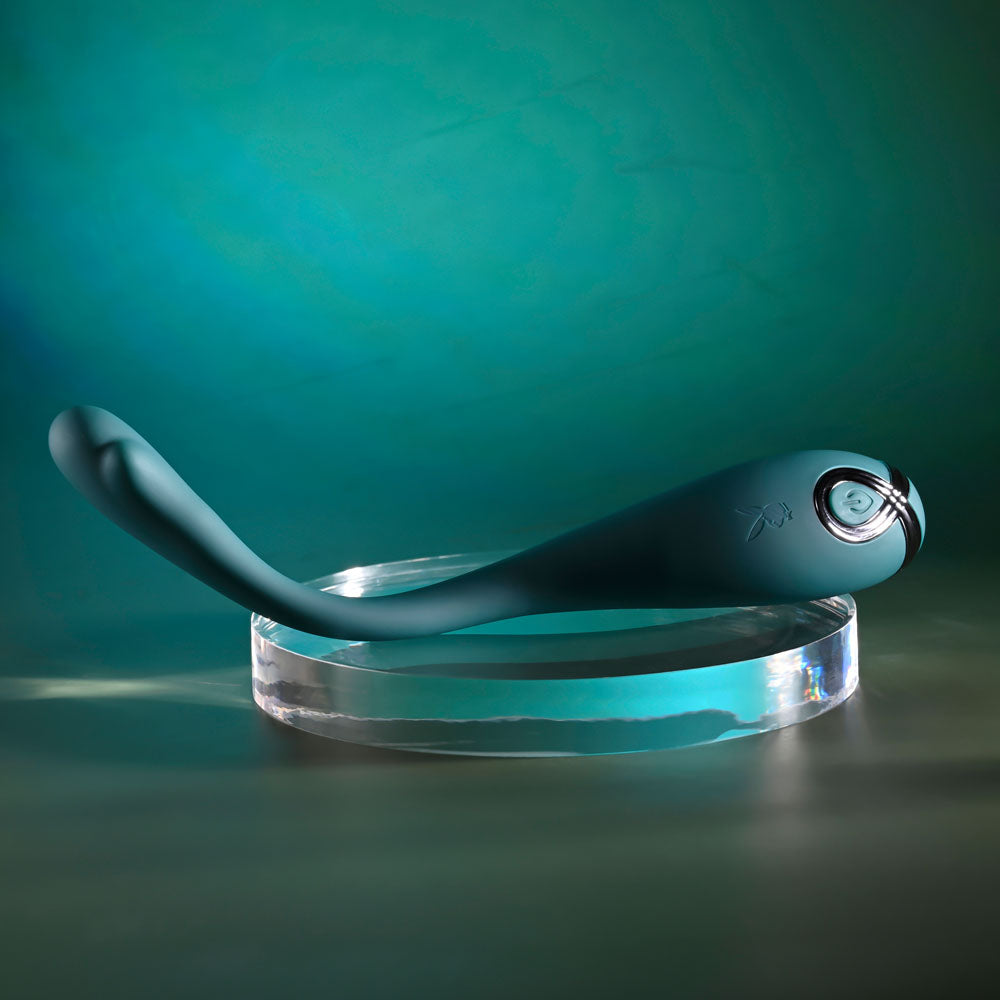 Playboy Pleasure PINPOINT PERFECTION - Green 19.3 cm Poseable Vibrator