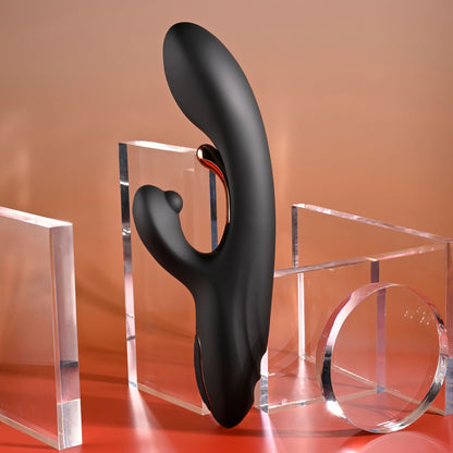 Playboy Pleasure AUREUS - Black 22.7 cm Rabbit Vibrator