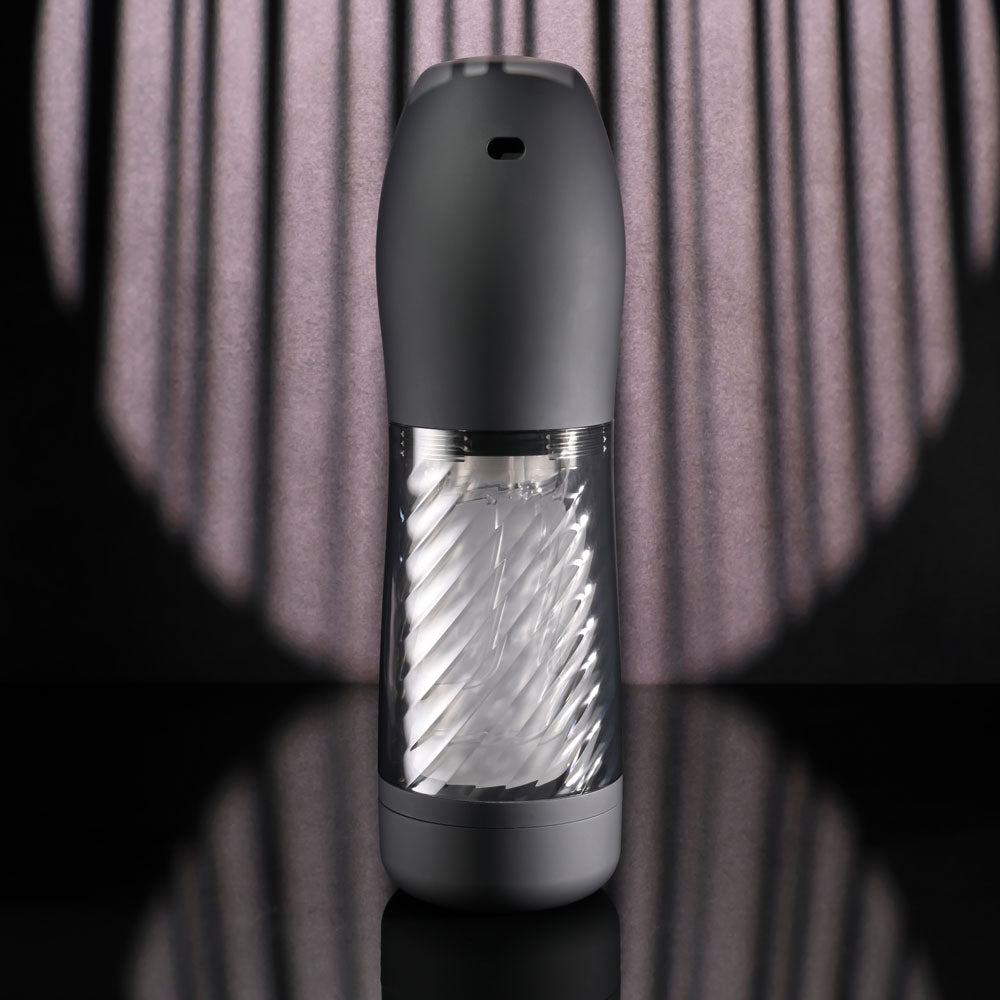 Playboy Pleasure WHIRLWIND - Clear Thrusting and Spinning Auto Stroker