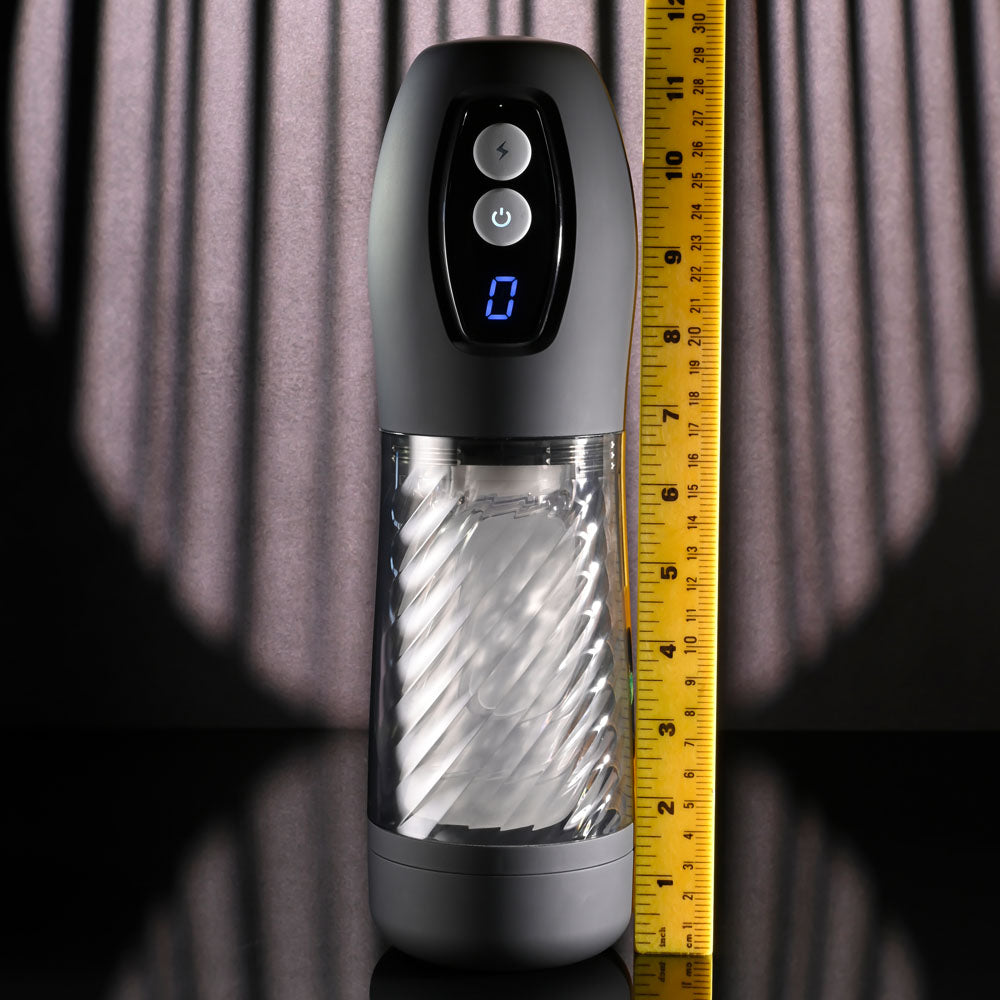 Playboy Pleasure WHIRLWIND - Clear Thrusting and Spinning Auto Stroker