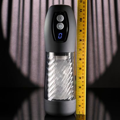 Playboy Pleasure WHIRLWIND - Clear Thrusting and Spinning Auto Stroker