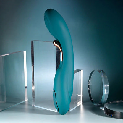 Playboy Pleasure AURELIE - Green 22.7 cm Vibrator