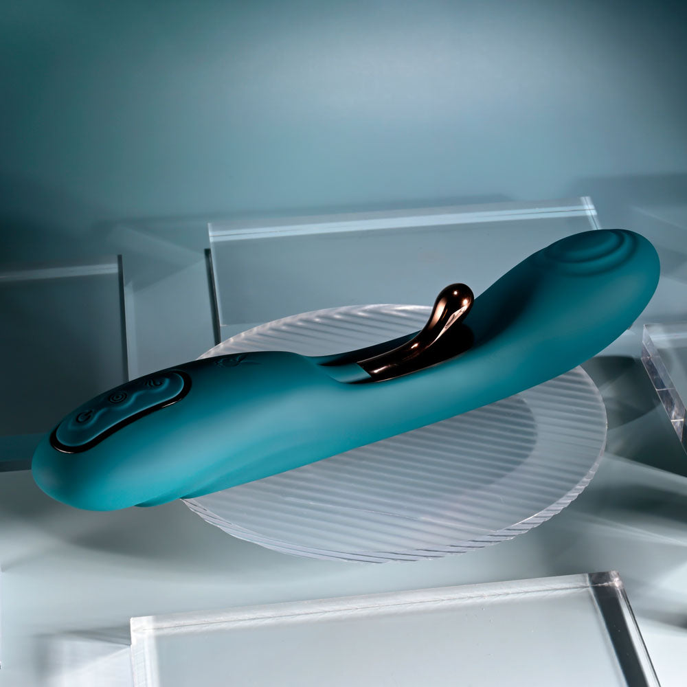 Playboy Pleasure AURELIE - Green 22.7 cm Vibrator