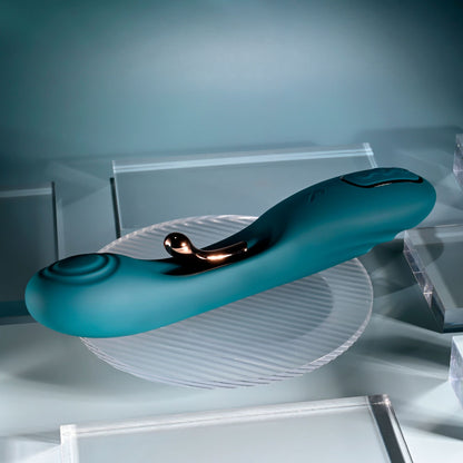 Playboy Pleasure AURELIE - Green 22.7 cm Vibrator