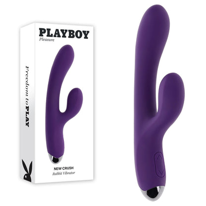 Playboy Pleasure NEW CRUSH - Purple 20.6 cm Rabbit Vibrator