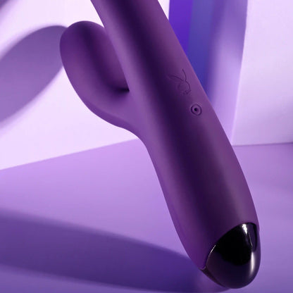 Playboy Pleasure NEW CRUSH - Purple 20.6 cm Rabbit Vibrator