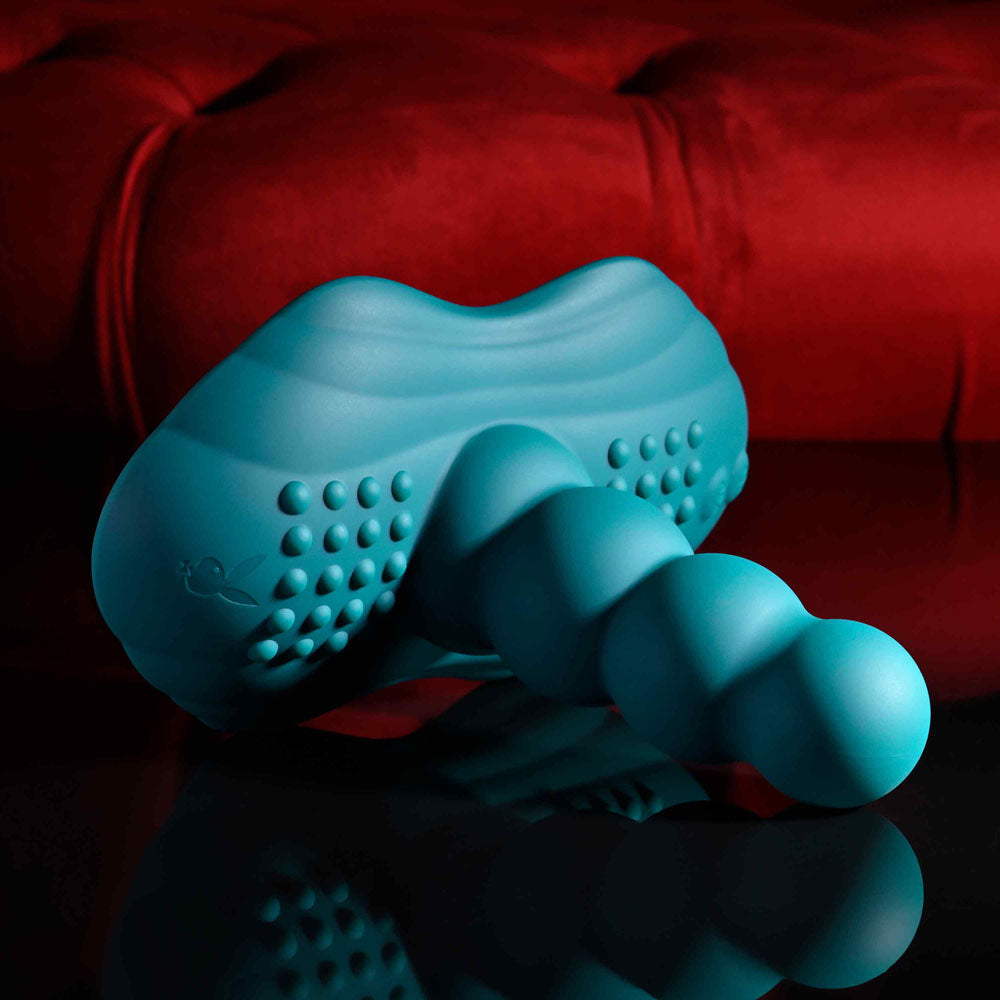 Playboy Pleasure HAVE A SEAT - Green Rideable Vibrator and Grinder Pad