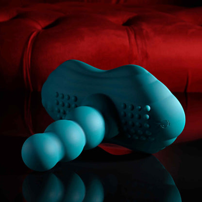 Playboy Pleasure HAVE A SEAT - Green Rideable Vibrator and Grinder Pad