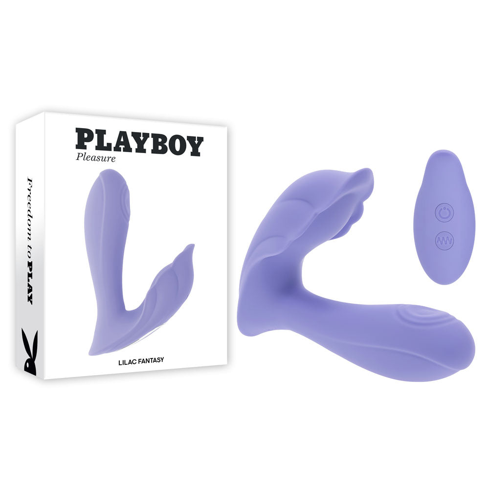 Playboy Pleasure LILAC FANTASY - Purple 13.5 cm Tapping Vibrator