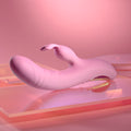 Playboy Pleasure RUB ME RIGHT - Pink 23.2 cm USB Rechargeable Thrusting Rabbit Vibrator