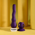 Playboy Pleasure WIGGLE IT - Purple 23.9 cm USB Rechargeable Wiggling Vibrator