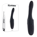 Black toy with 'Playboy' branding on a white background