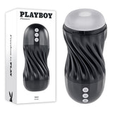 Playboy Pleasure SOLO - USB Rechargeable Vibrating and Sucking Stroker - Image 1