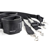 Fetish Fantasy Series Cuff & Tether Set - Black Restraints - Image 5