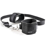 Fetish Fantasy Series Cuff & Tether Set - Black Restraints - Image 7