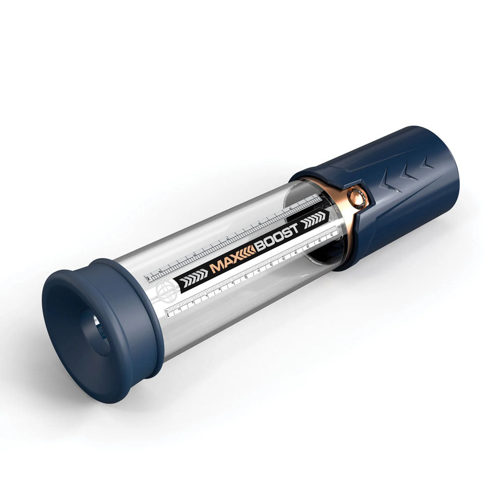 Pump Worx Max Boost - Blue Penis Pump