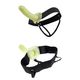 Fetish Fantasy Series For Him Or Her Hollow Strap-on - Glow in the Dark 6'' Hollow Strap-On - Image 6
