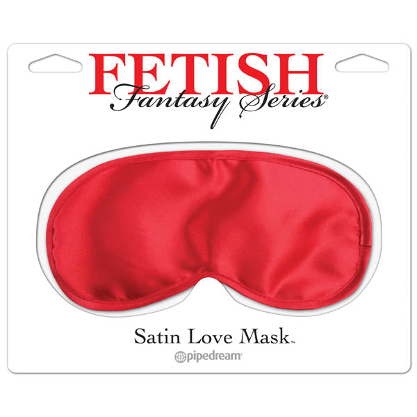Fetish Fantasy Series Satin Love Mask - Red Eye Mask - Image 1