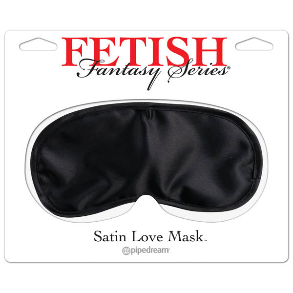 Fetish Fantasy Series Satin Love Mask - Black Eye Mask - Image 1