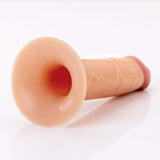 FX Elite 8'' Silicone Hollow Strap-On - Flesh - Flesh 20 cm Hollow Strap-On - Image 8