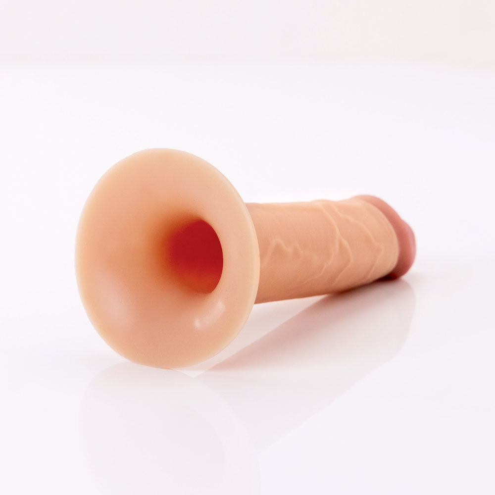 Fantasy X-Tensions Elite 9'' Silicone Hollow Strap-On - Flesh Hollow