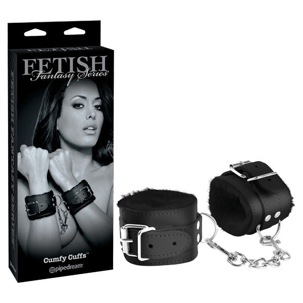 Fetish Fantasy Series Limited Edition Cumfy Cuffs - Black Restraints - Image 1