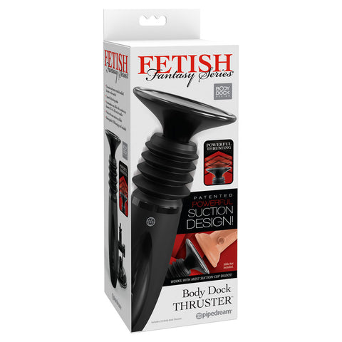 Fetish Fantasy Series Body Dock Handheld - USB Rechargeable Thrusting Machine with Suction Base - Image 1