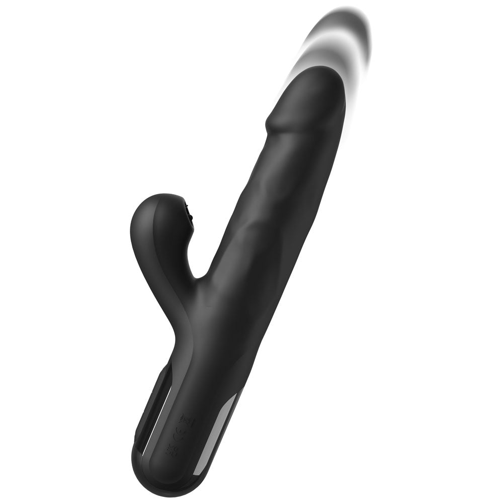 Black and silver Y-shaped tool on a white background