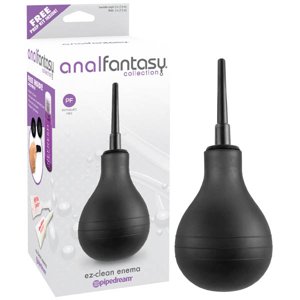 Anal Fantasy Collection EZ-Clean Enema - Black Enema - Image 1