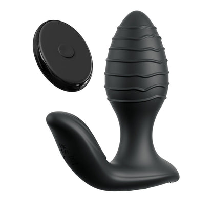 Anal Fantasy Elite Gyro-Milk Pro - Black Gyrating Butt Plug
