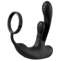 Anal Fantasy Elite Ass-Gasm intiMotion - Black USB Rechargeable Quad Motor Prostate Massager with Remote