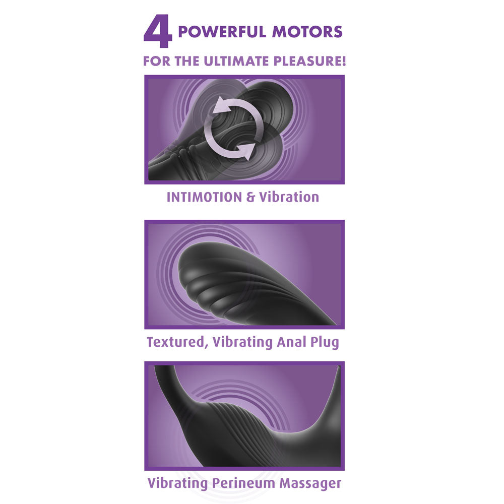 Anal Fantasy Elite Ass-Gasm intiMotion - Black Quad Motor