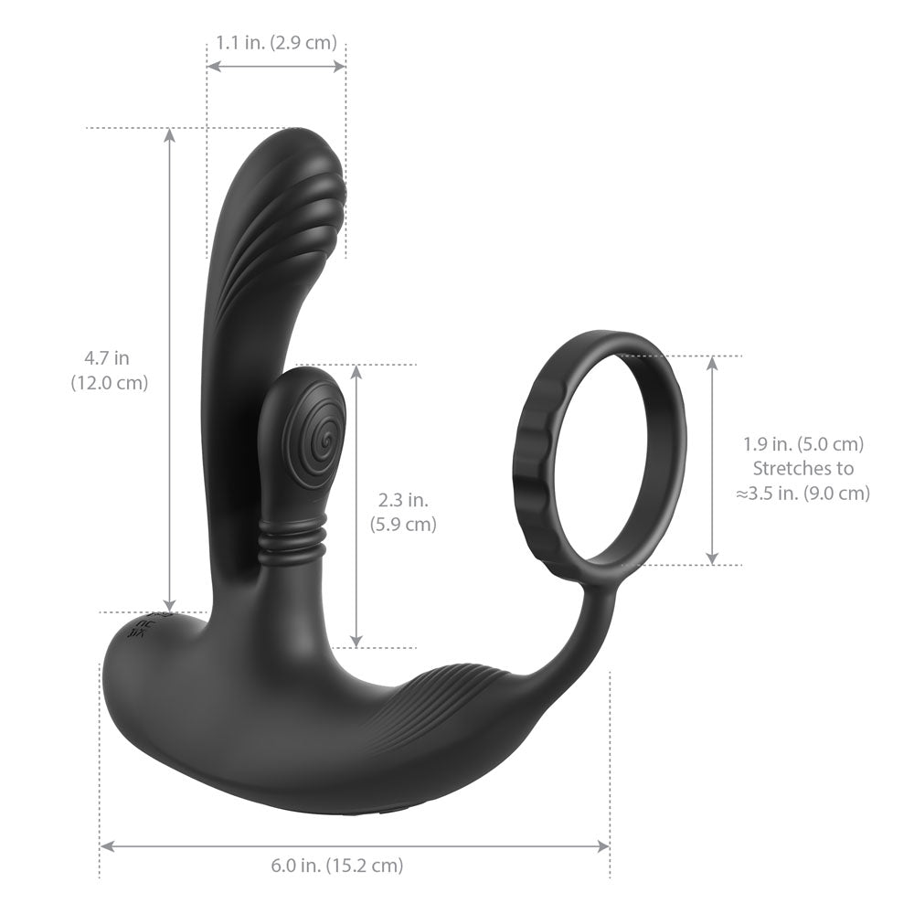 Anal Fantasy Elite Ass-Gasm intiMotion - Black Quad Motor