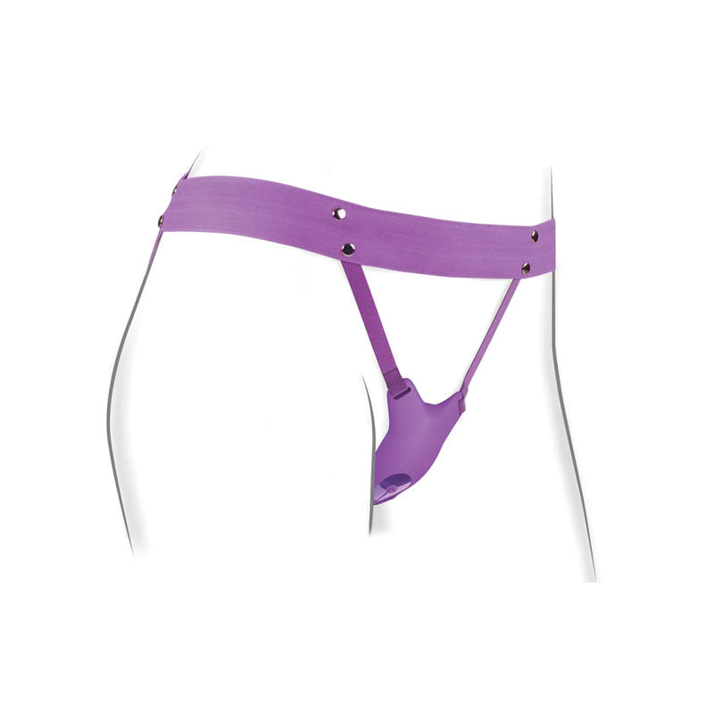 Fantasy For Her Ultimate Butterfly Strap-On - Purple Strap-On