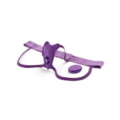 Fantasy For Her Ultimate Butterfly Strap-On - Purple Strap-On