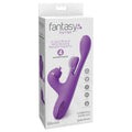 Purple toy with packaging labeled 'fantasy for her' on a white background