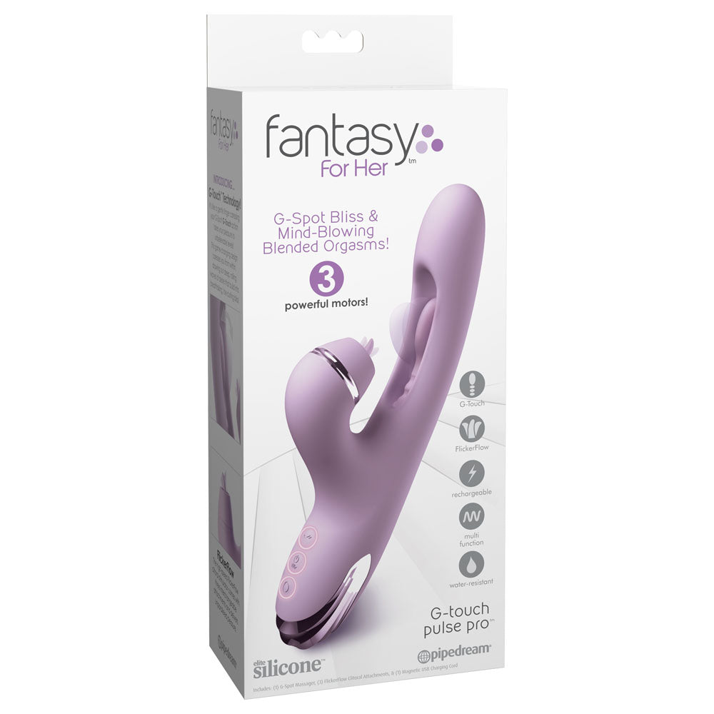 Fantasy For Her G-Touch Pulse Pro - Purple 23.4 cm