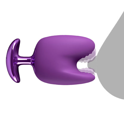 Fantasy For Her Luv Bites - Purple Vibrating & Biting Stimulator