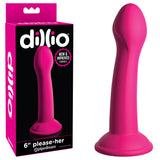 Dillio 6'' Please-Her - Pink 15.2 cm Dong - Image 1