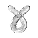 King Cock 18 Inch Double Dildo - Clear 45.7 cm Double Dong - Image 3