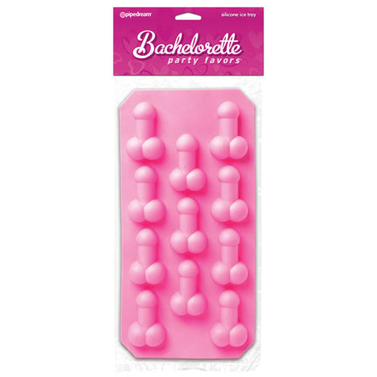 Bachelorette Party Favors Silicone Penis Ice Tray - Pink Silicone Ice
