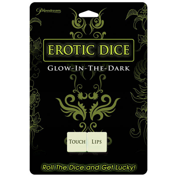 Erotic Dice - Glow in the Dark Couple's Dice Game - Image 1