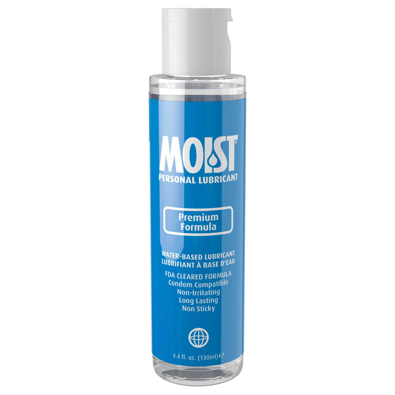 Moist Premium Formula - Water Based Lubricant - 130 ml Bottle - Image 1