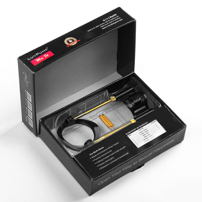 LuvPump Max Fit Luxury Penis Extender - Black Penis Extender Kit