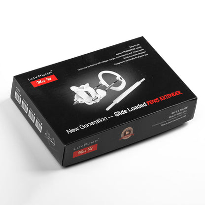 LuvPump Max Fit Luxury Penis Extender - Black Penis Extender Kit