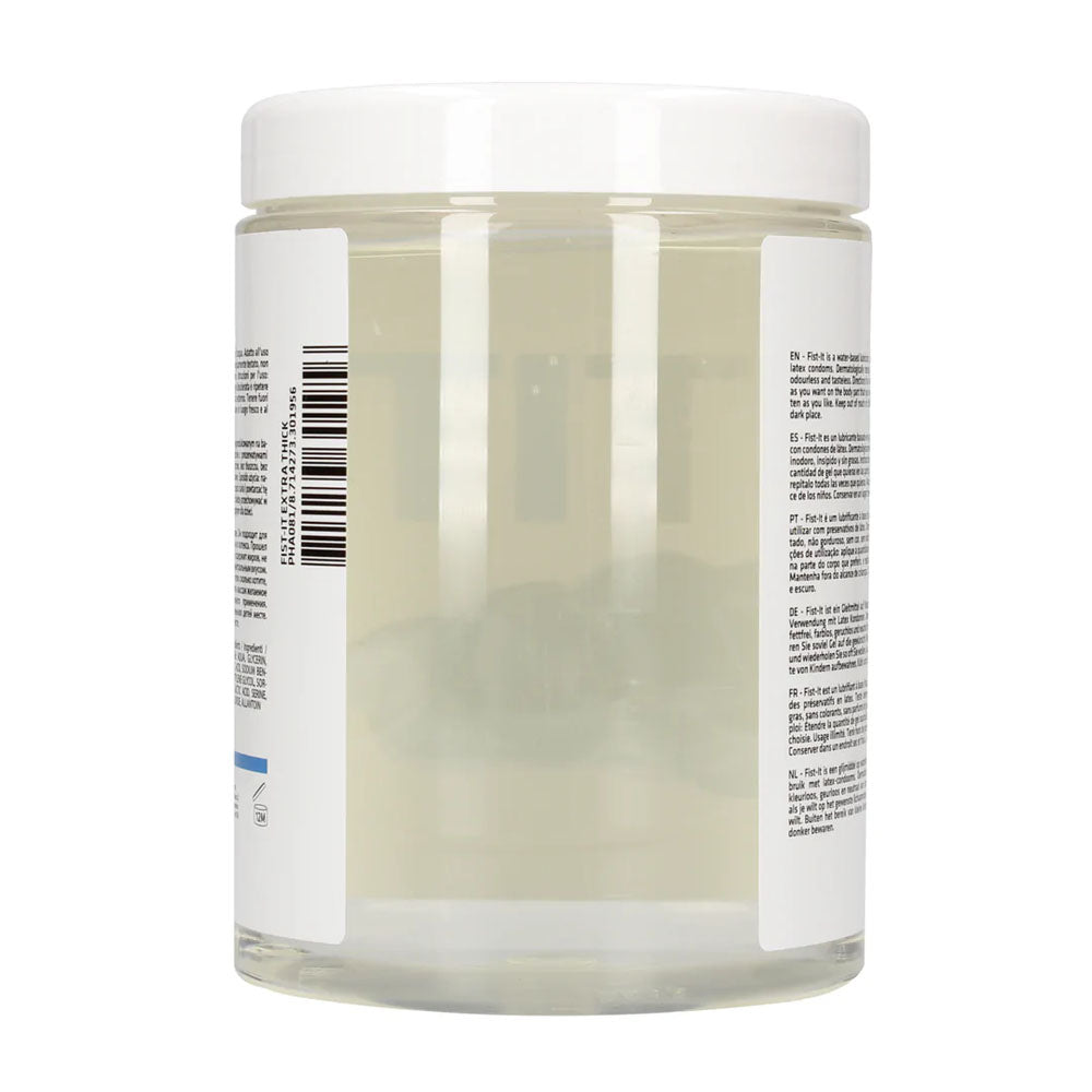 Pharmquests Fist-It Extra Thick Water Based Lubricant - 1000 ml Tub