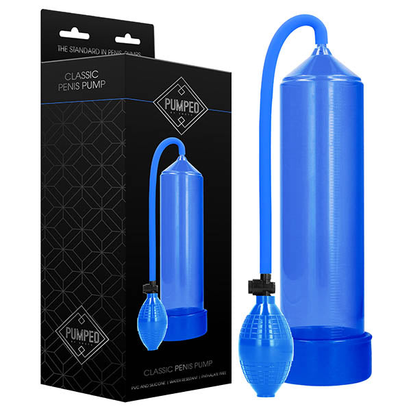 Pumped Classic Penis Pump - Blue Penis Pump - Image 1