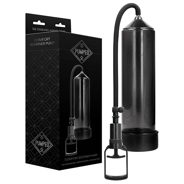 Pumped Comfort Beginner Pump Penis Pump - Black